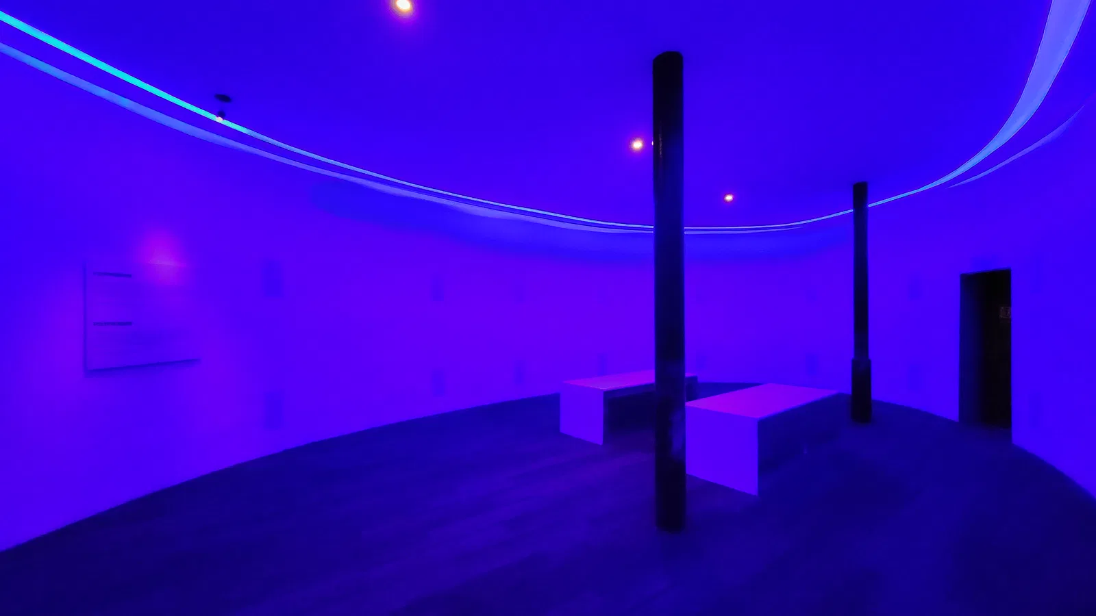 Experiencia espacial y audiovisual en la Casa de la Música de Viena en Puebla.
