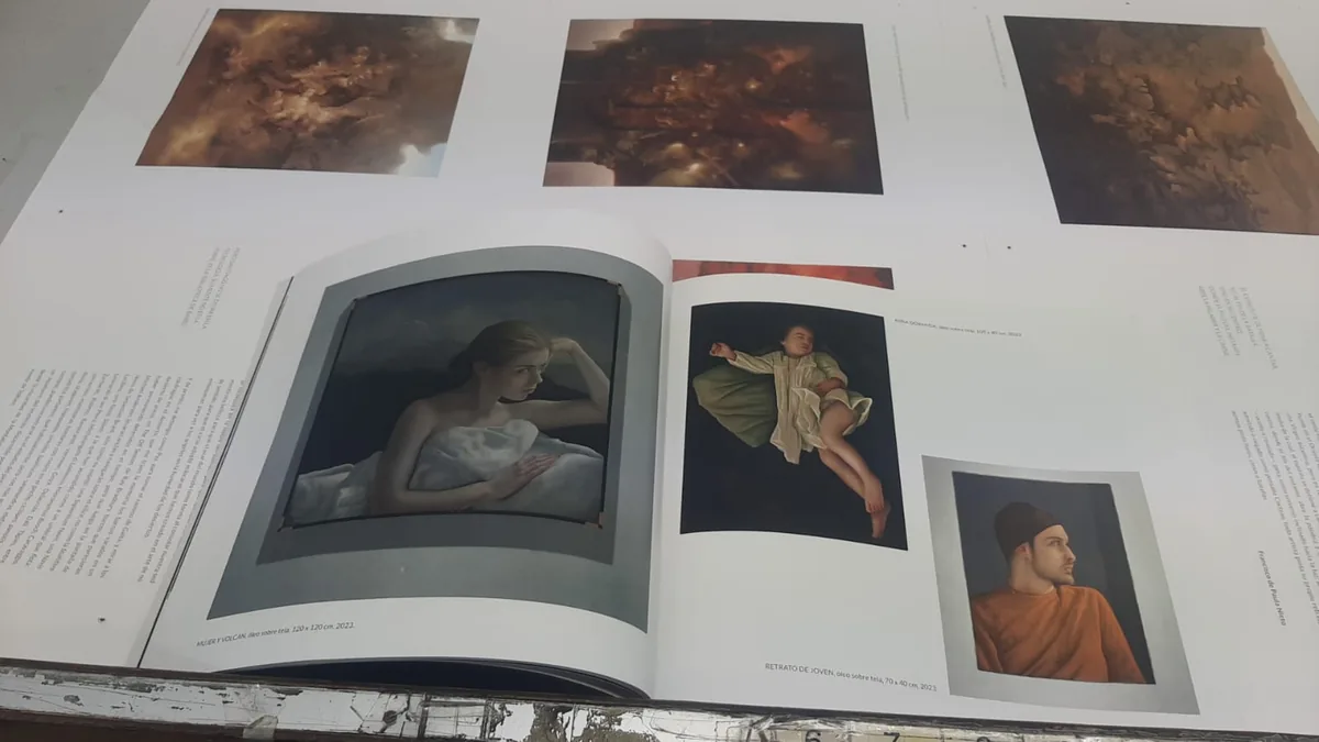 Obra de Santiago Carbonell expuesta en el Museo Internacional del Barroco