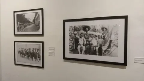 Fotografías históricas de Sara Castrejón exhibidas en el Centro Cultural Clavijero