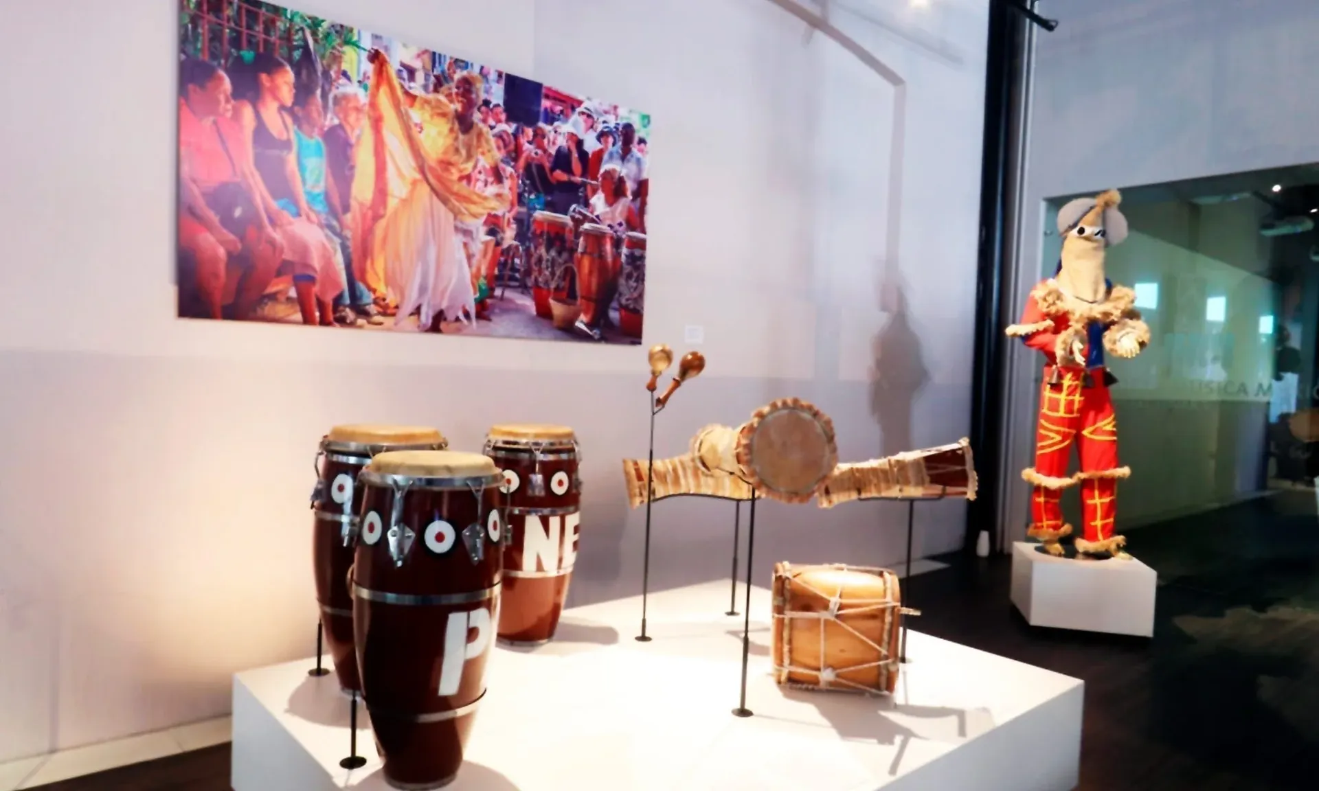 Instrumentos en exhibición